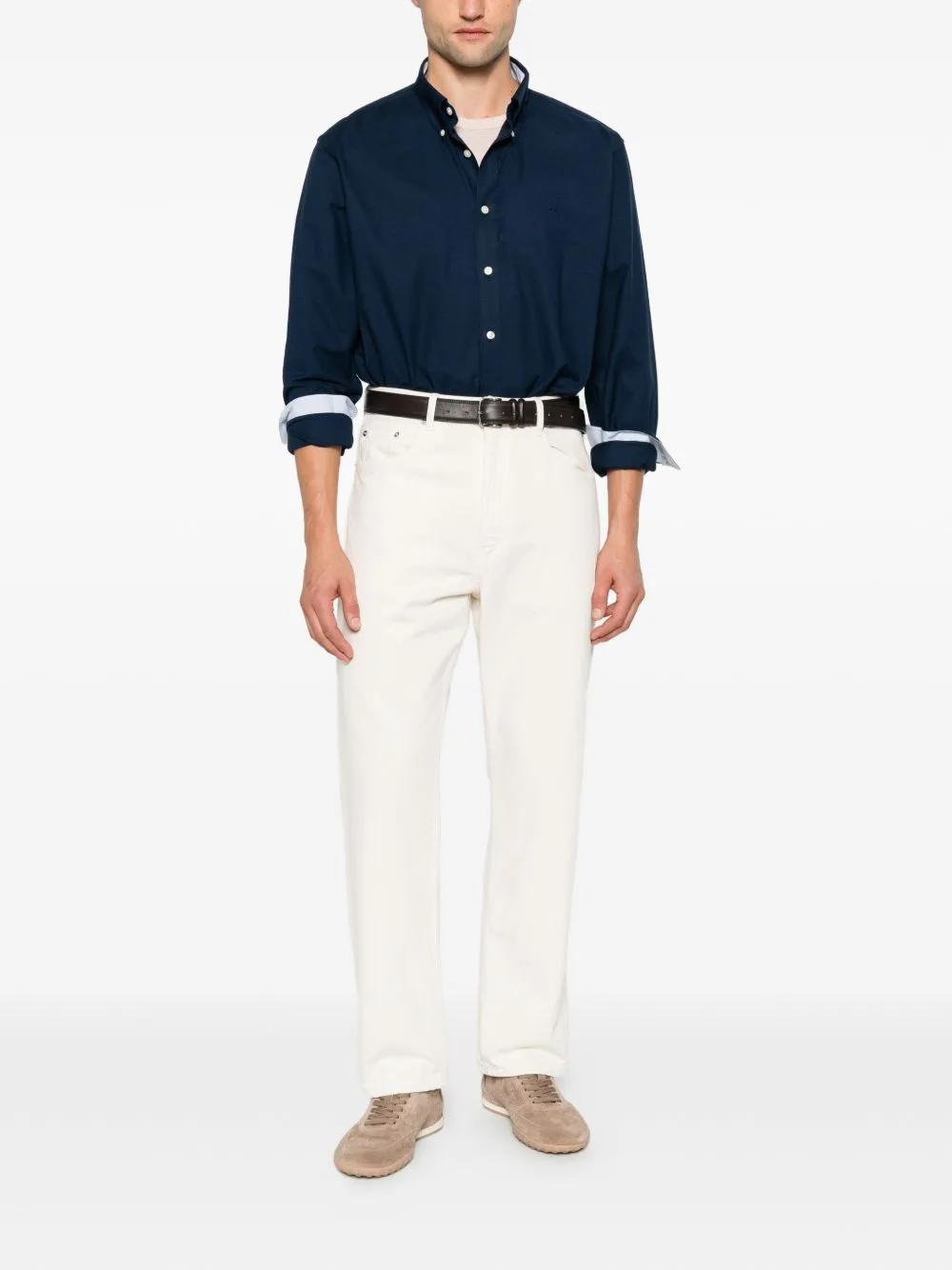 Button-Down-Collar Shirt by Brooks Brothers