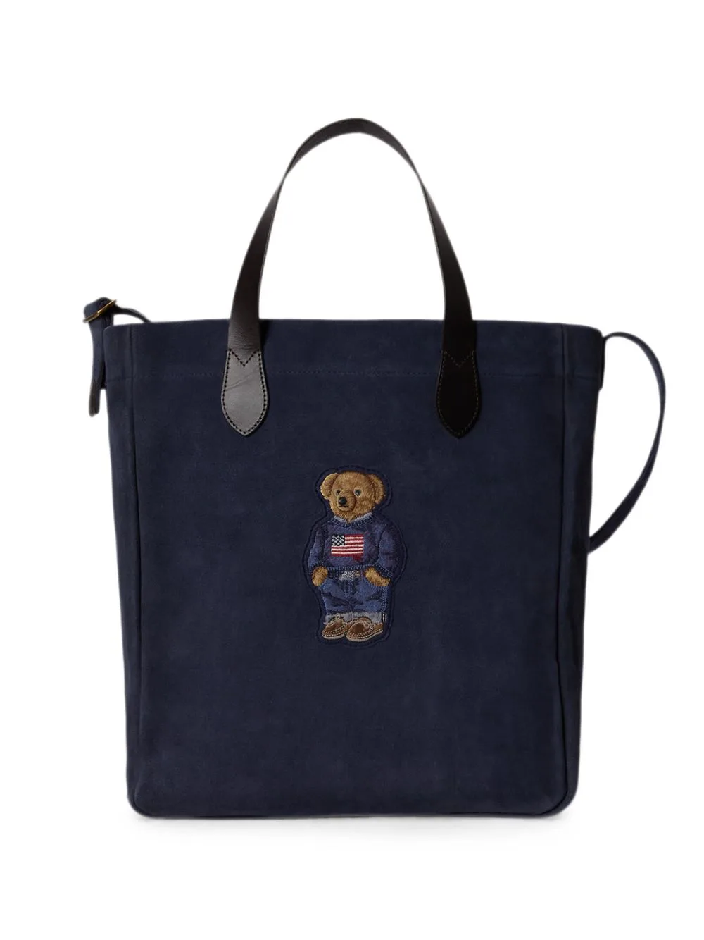 Polo Bear Suede Tote Bag by Polo Ralph Lauren
