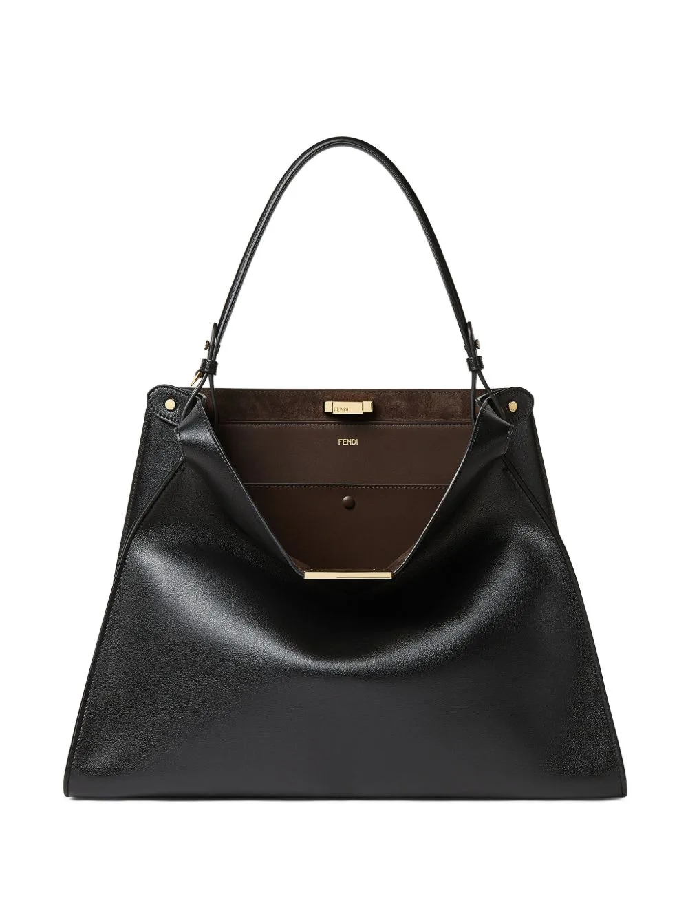 Fendi Way Leather Tote Bag by FENDI
