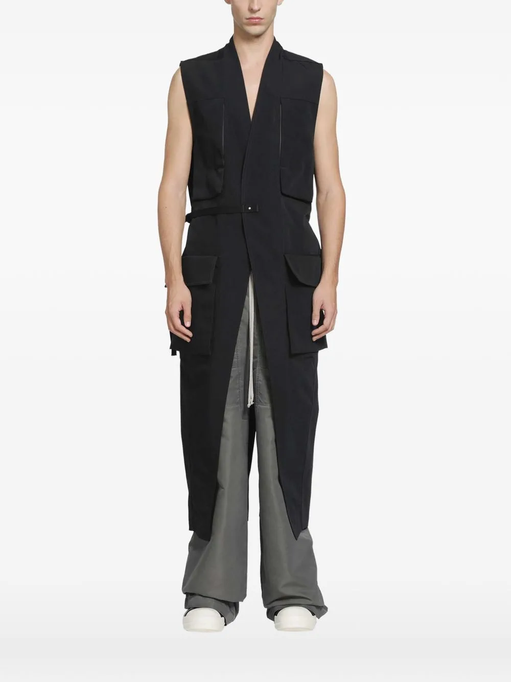 Tower Lab Cargo Vest by Rick Owens