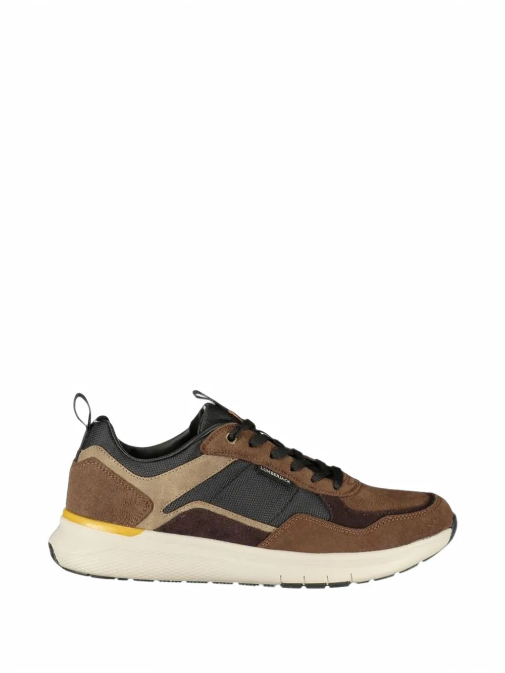 Neil Panelled Lace-Up Sneakers