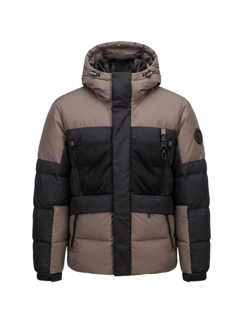 Tamarugal Colour-Block Padded Jacket by CAPE HORN