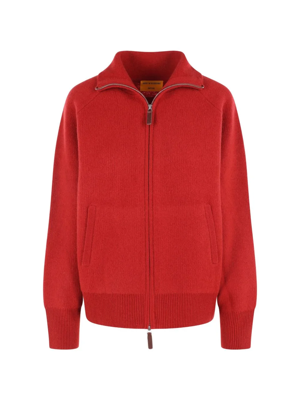 Zip-Up Raglan-Sleeve Cardigan by Guest In Residence