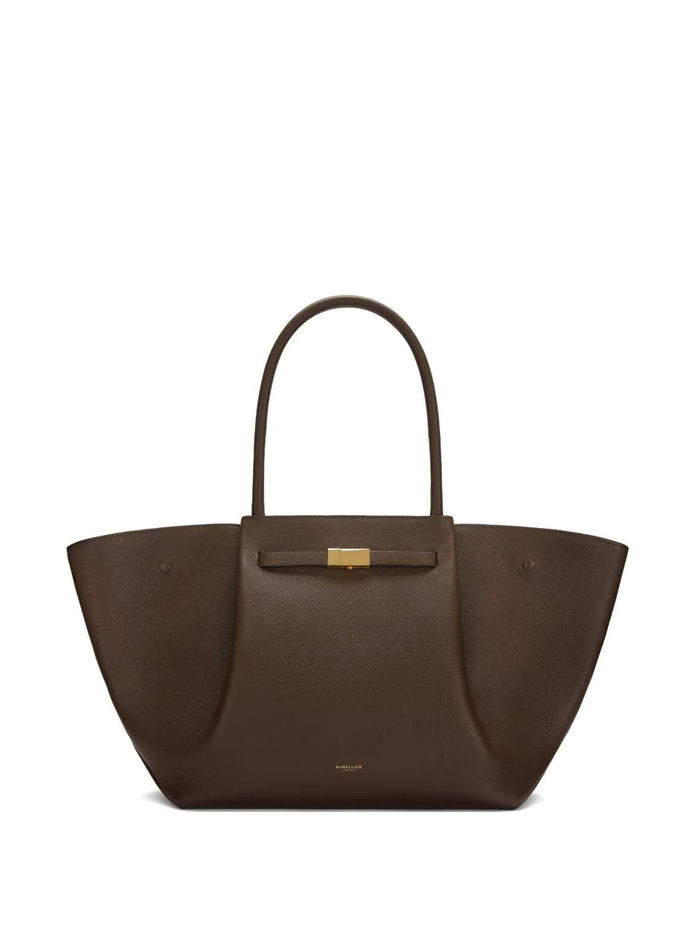 Large the New York Leather Tote Bag by DeMellier