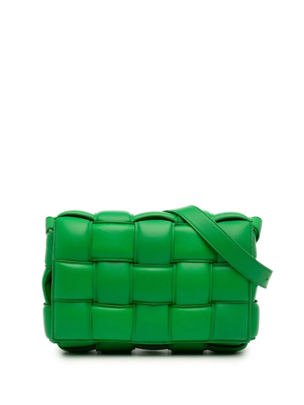 2012-2026 Nappa Intrecciato Padded Cassette Crossbody Bag by Bottega Veneta Pre-Owned