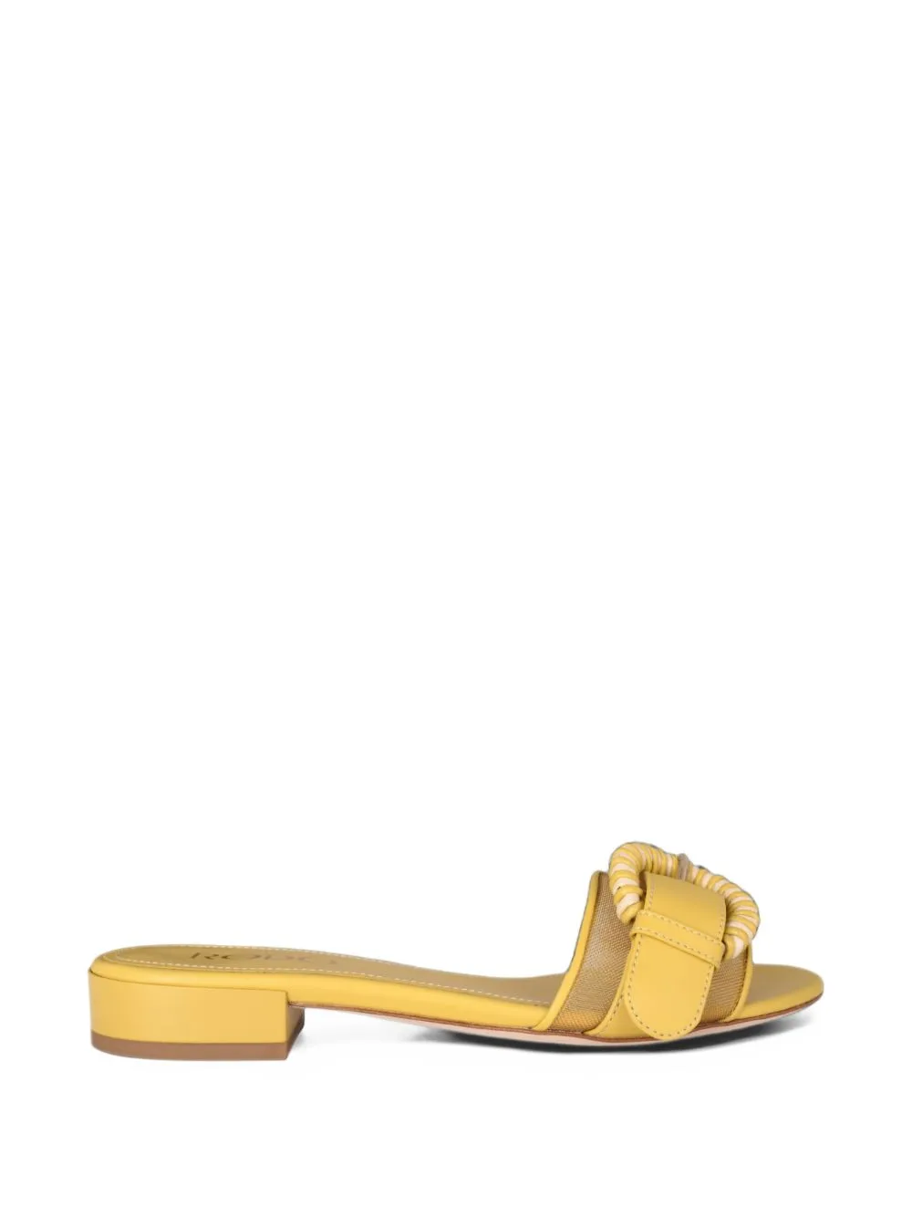 Buckle-Detail Flat Sandals by Rodo