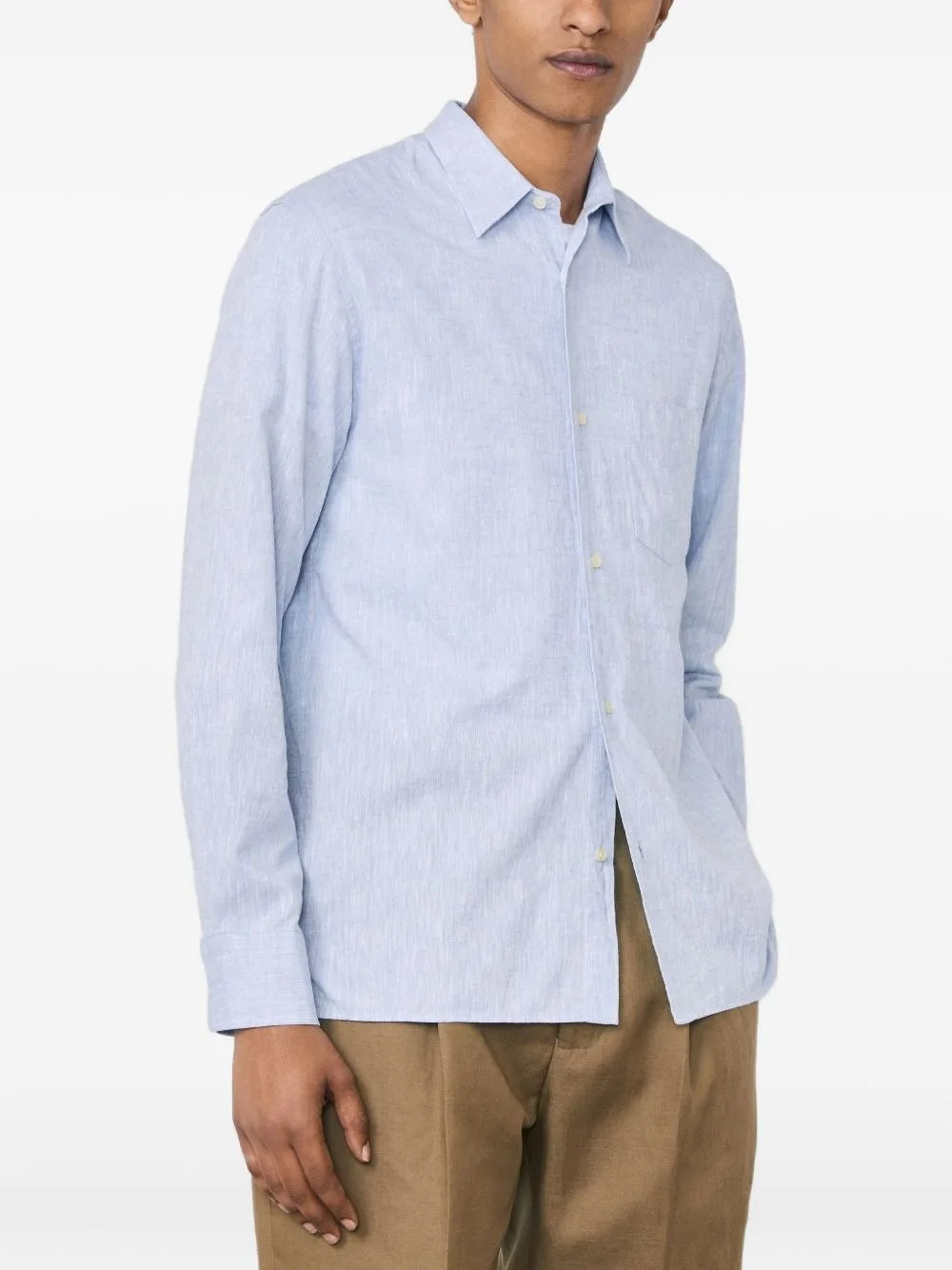 Button Dream Blue Shirt by Officine Generale