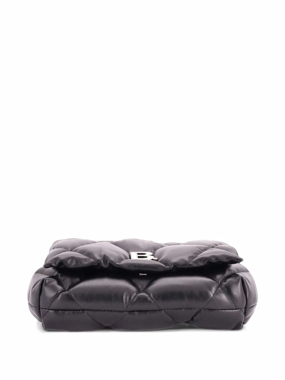 Touch Quilted Puffy Leather Medium Clutch Bag by Balenciaga Pre-Owned
