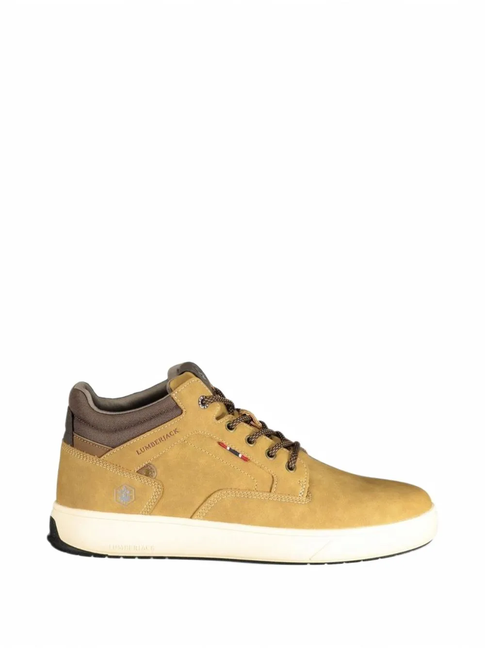 Lace-Up Logo-Patch Sneakers by LUMBERJACK