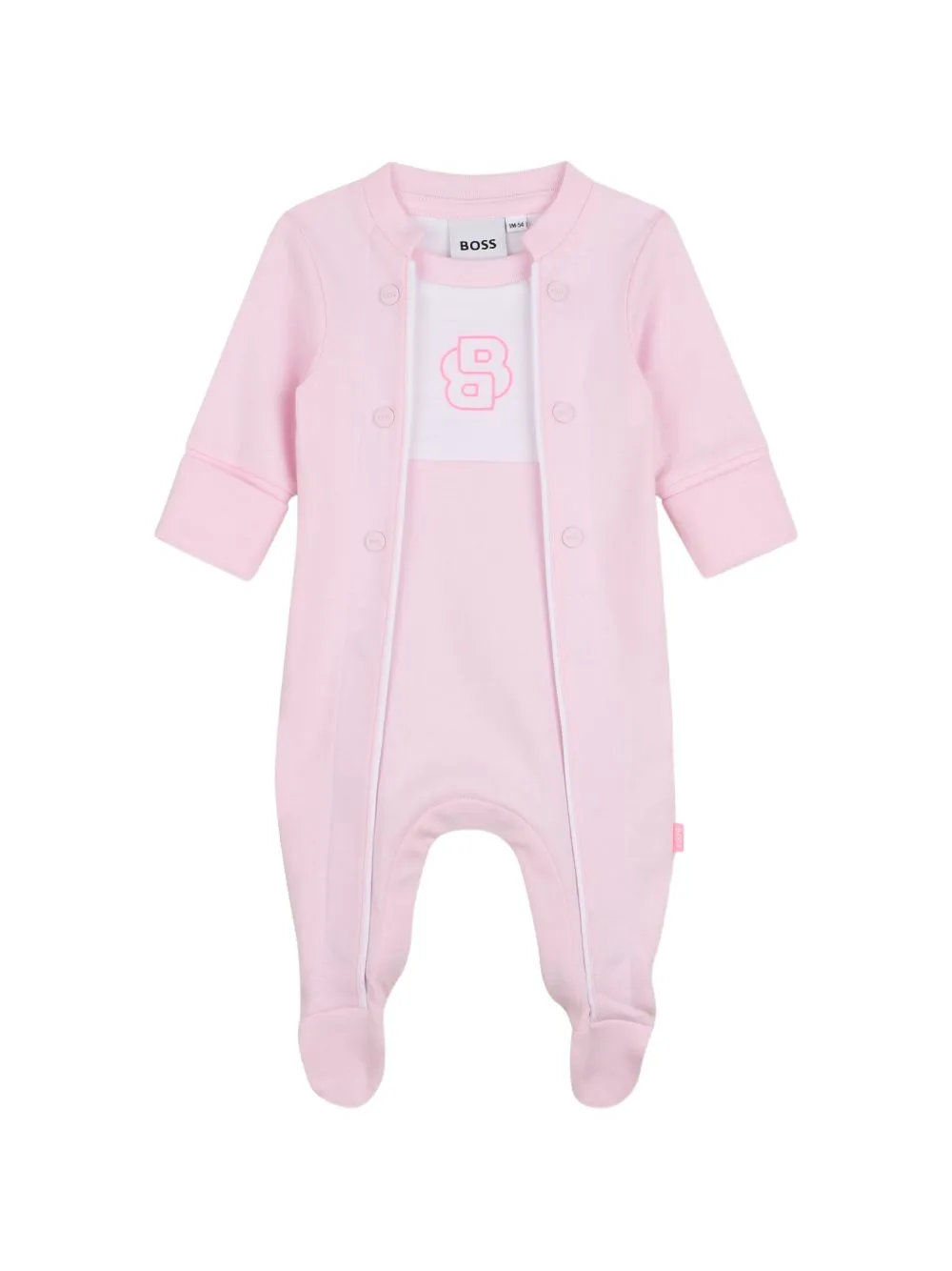 Buttoned Logo Sleep Bag by BOSS Kidswear