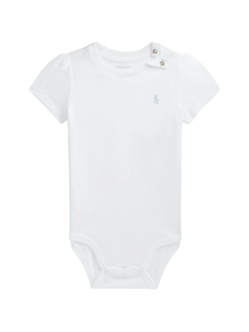 Logo-Embroidered Puff-Sleeve Body by POLO RALPH LAUREN KIDS