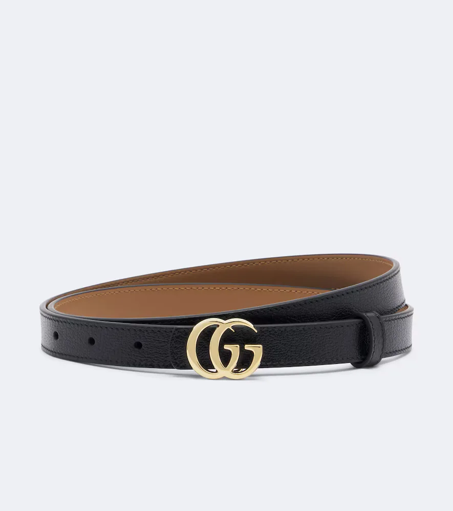 GG Marmont Reversible Leather Belt by Gucci