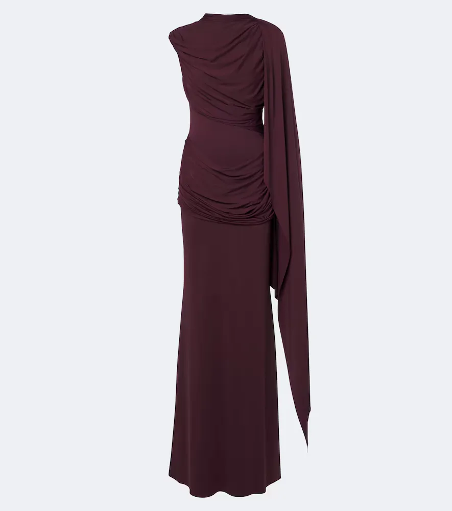 Draped Jersey Gown