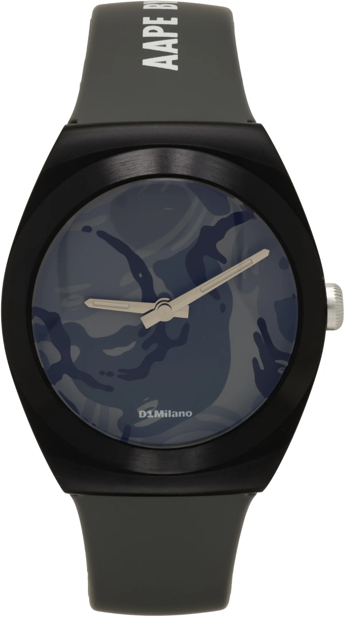 D1 Milano Edition Camo Canva Watch by AAPE by A Bathing Ape