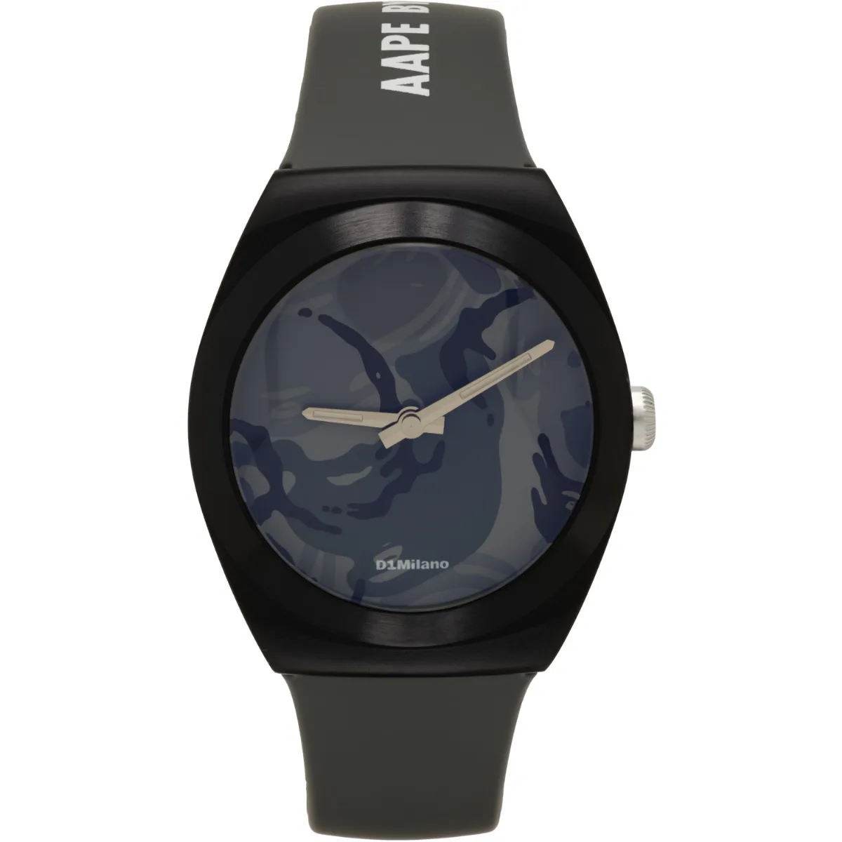 D1 Milano Edition Camo Canva Watch by AAPE by A Bathing Ape