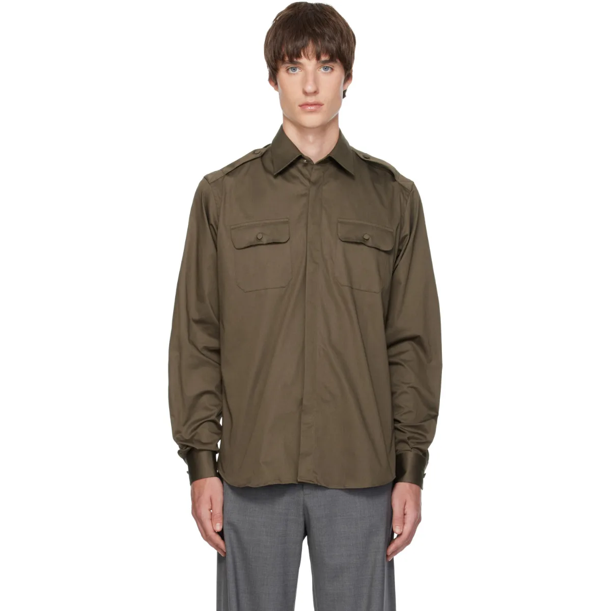 Military Shirt by AARON ESH