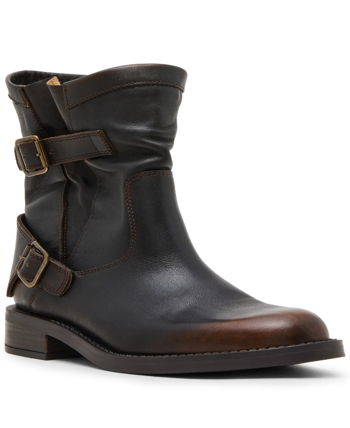 Denis Moto Pull-On Booties by Steve Madden