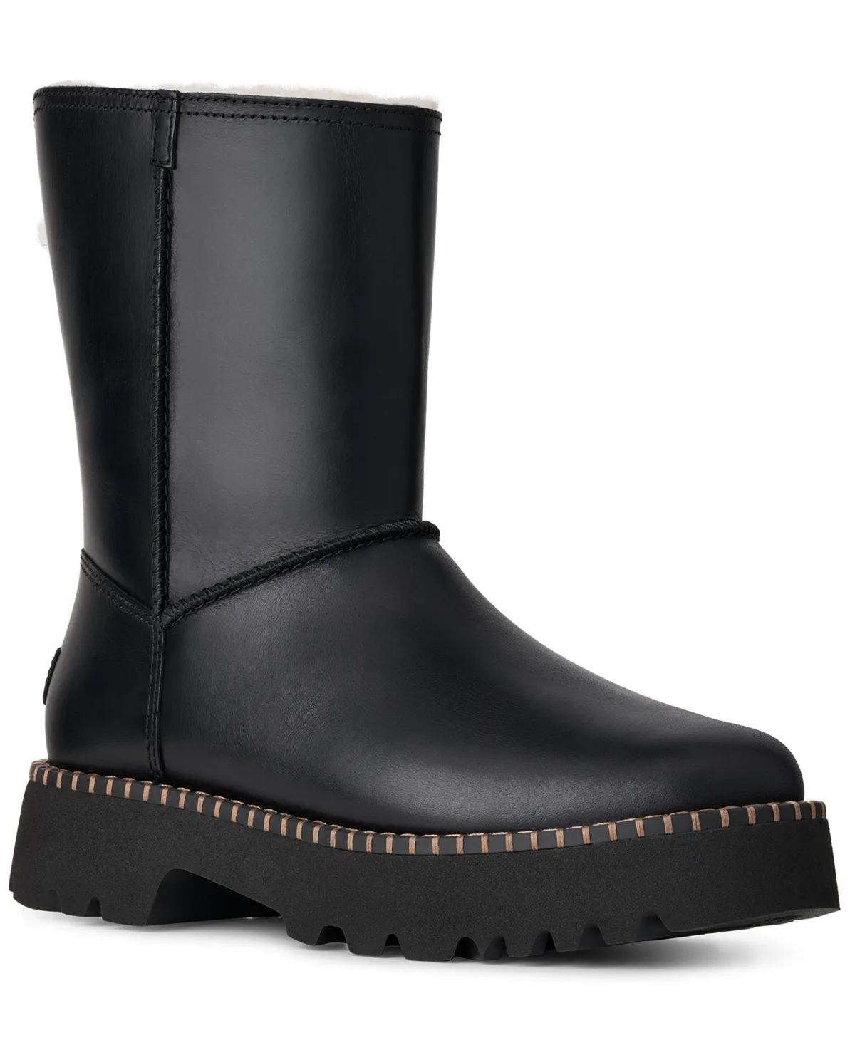 Uptowner Round Toe Short Booties by Ugg