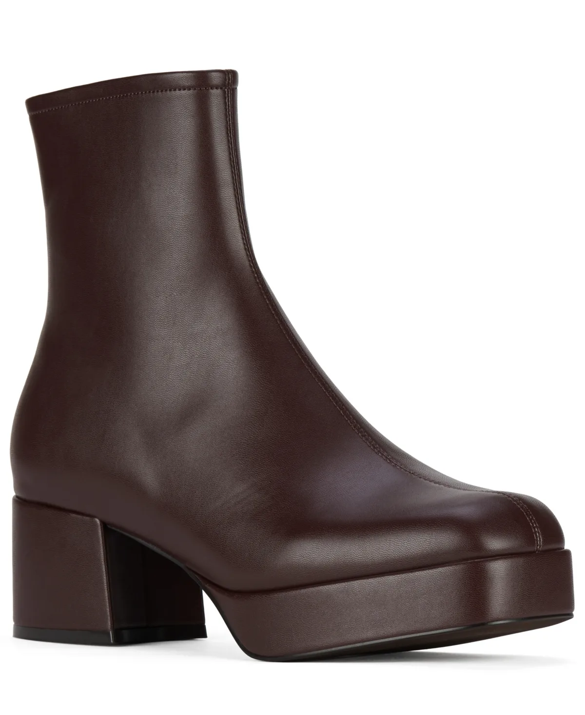 Platform Block-Heel Booties by Jeffrey Campbell