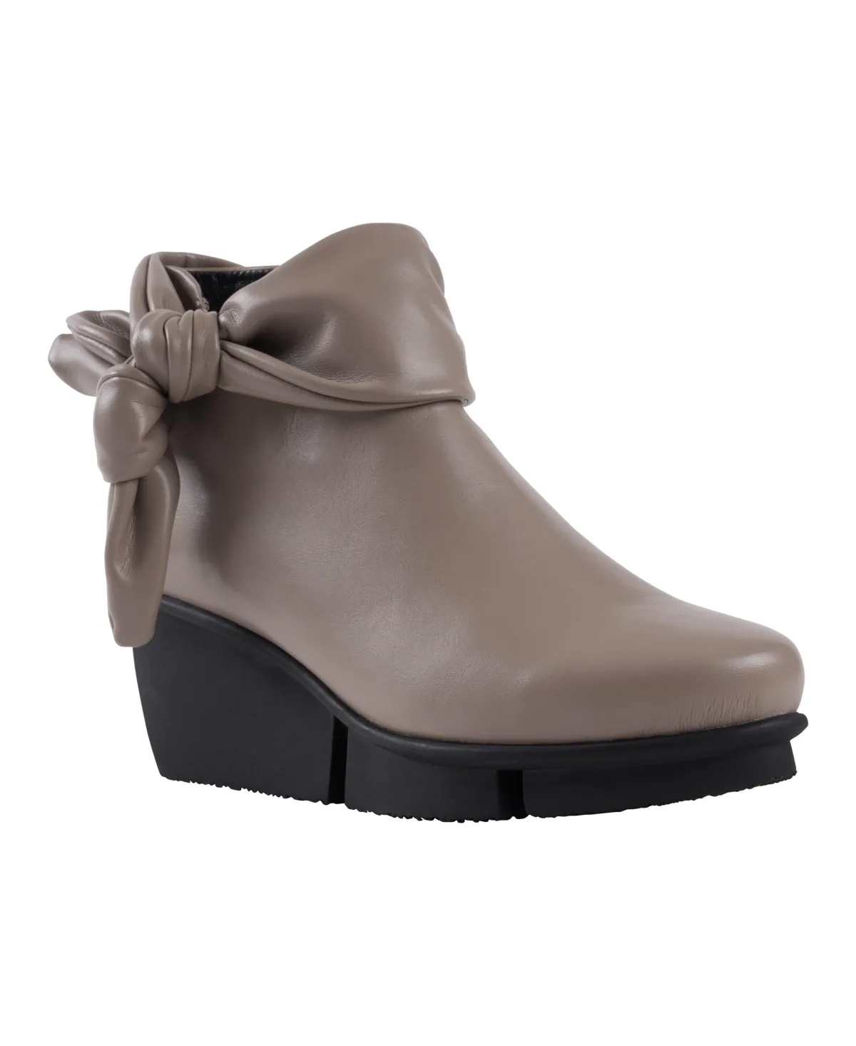 Lavan Bow Detail Ankle Boots by Gc Shoes