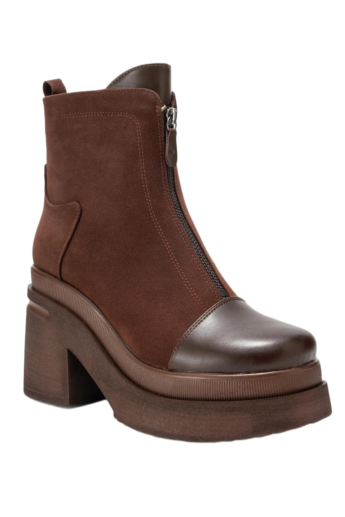 Ardenne Platform Zip Boot by Prologue Shoes