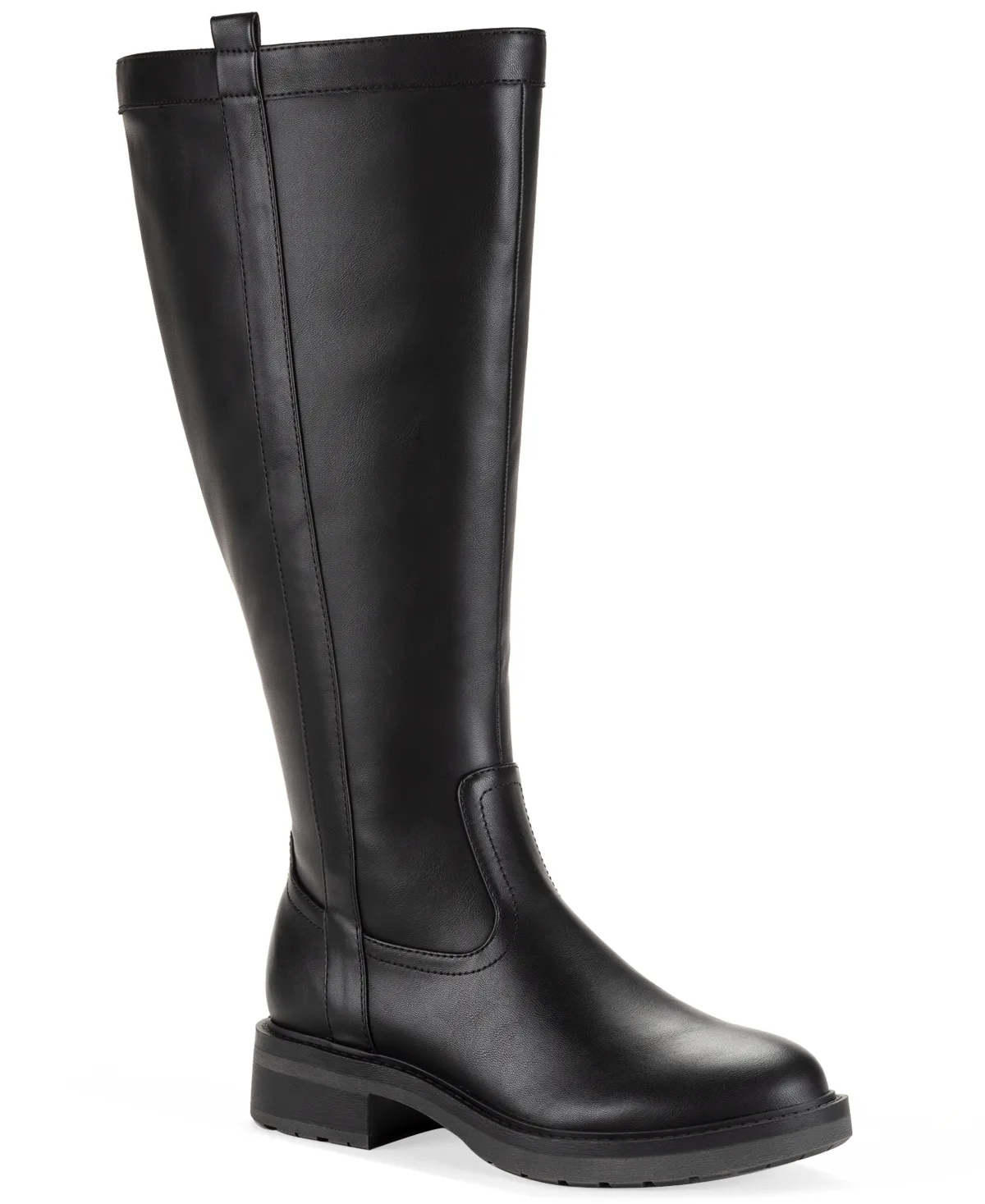 Terryy Wide-Calf Round Toe Tall Boots by Style & Co