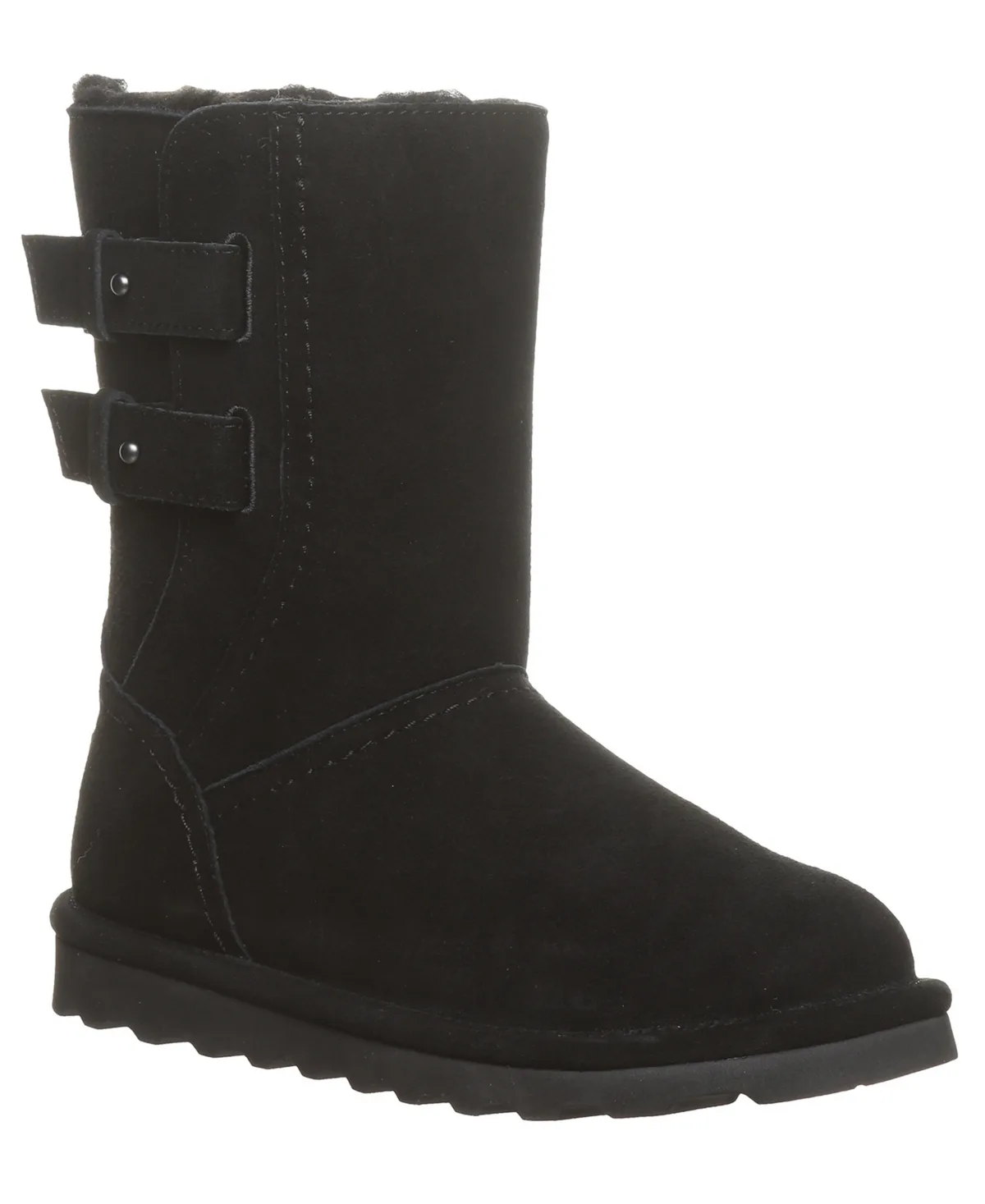 Aurelia Suede Winter Round Toe Boots by Bearpaw