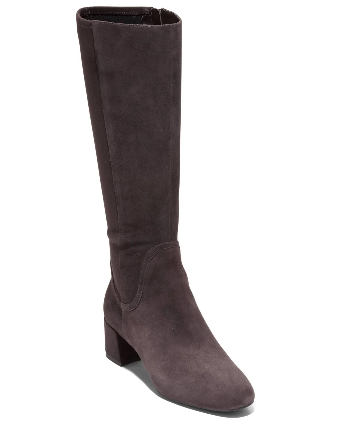 Go-To-Serenna Block Heel Tall Shaft Dress Boots
