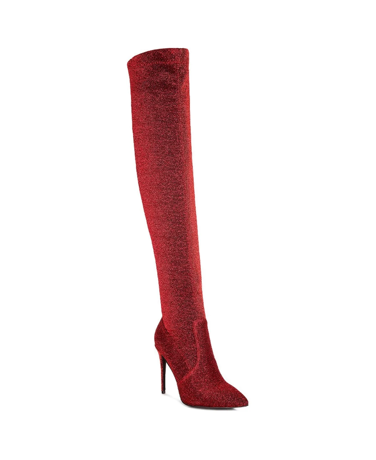 Tigerlily Knitted Stiletto Long Boots by London Rag