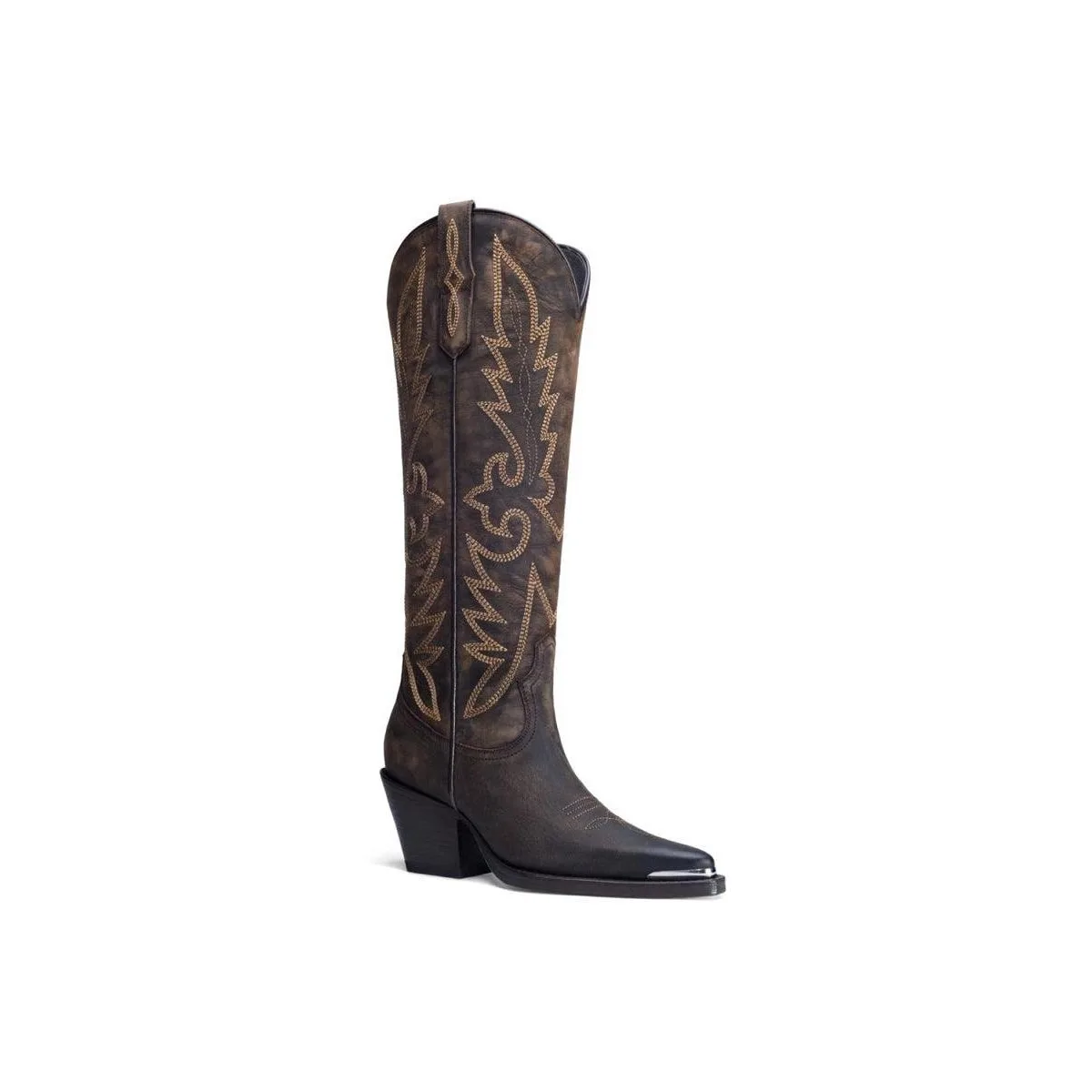 Western Fashion Leather Boots Gilia