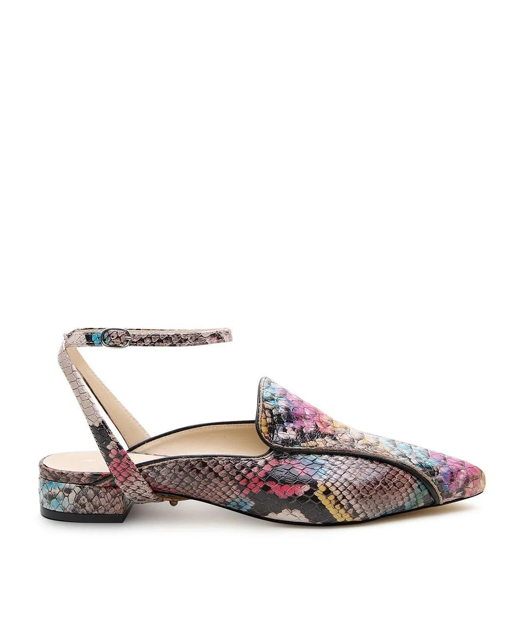 Marilyn Customizable Pointed Loafer Slides by Alterre