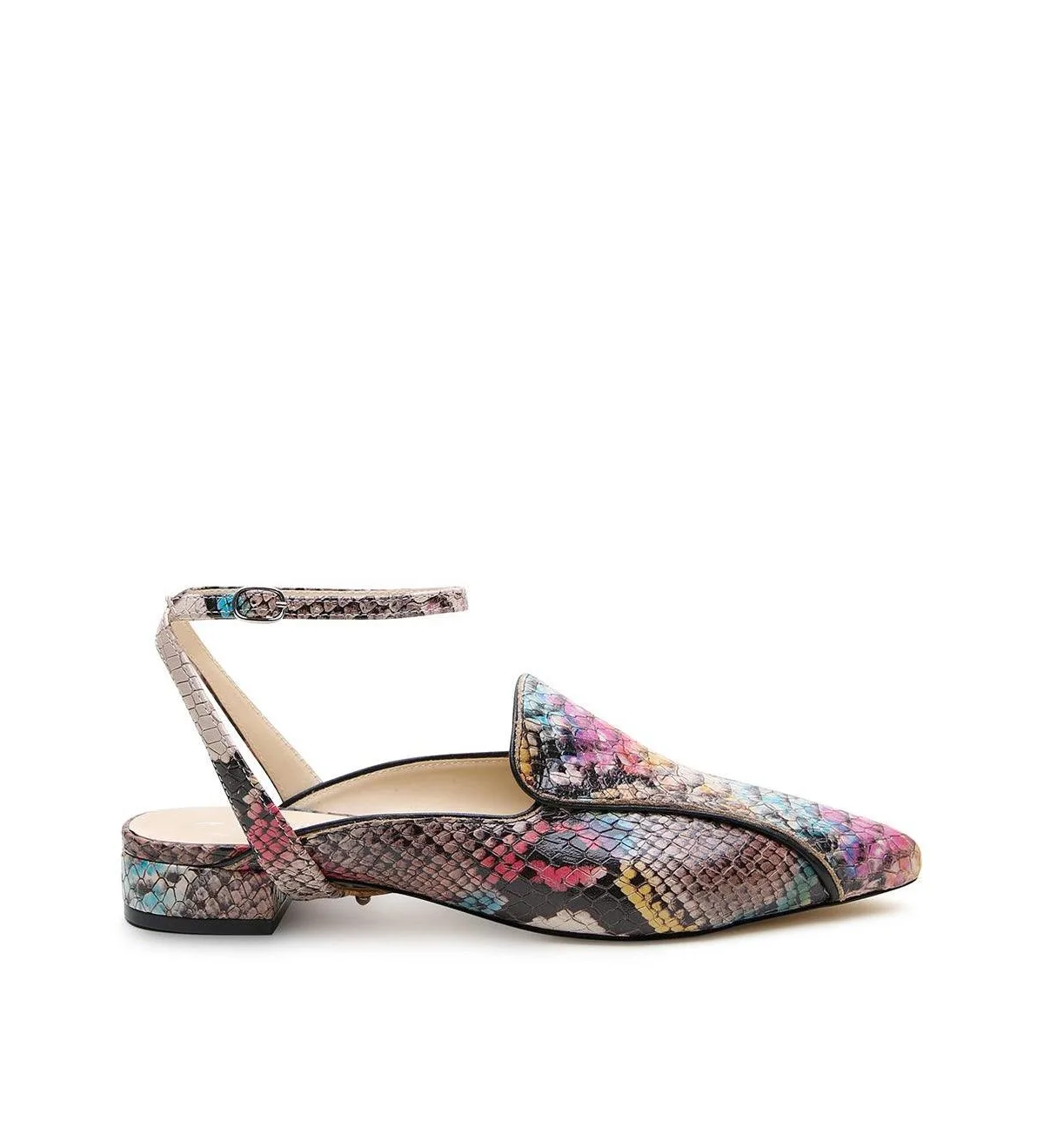 Marilyn Customizable Pointed Loafer Slides by Alterre