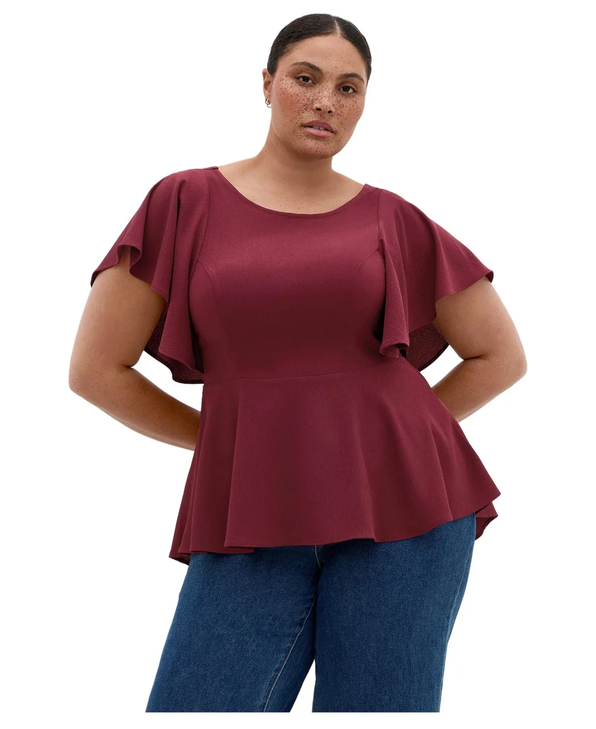 Romantic Mood Peplum Top