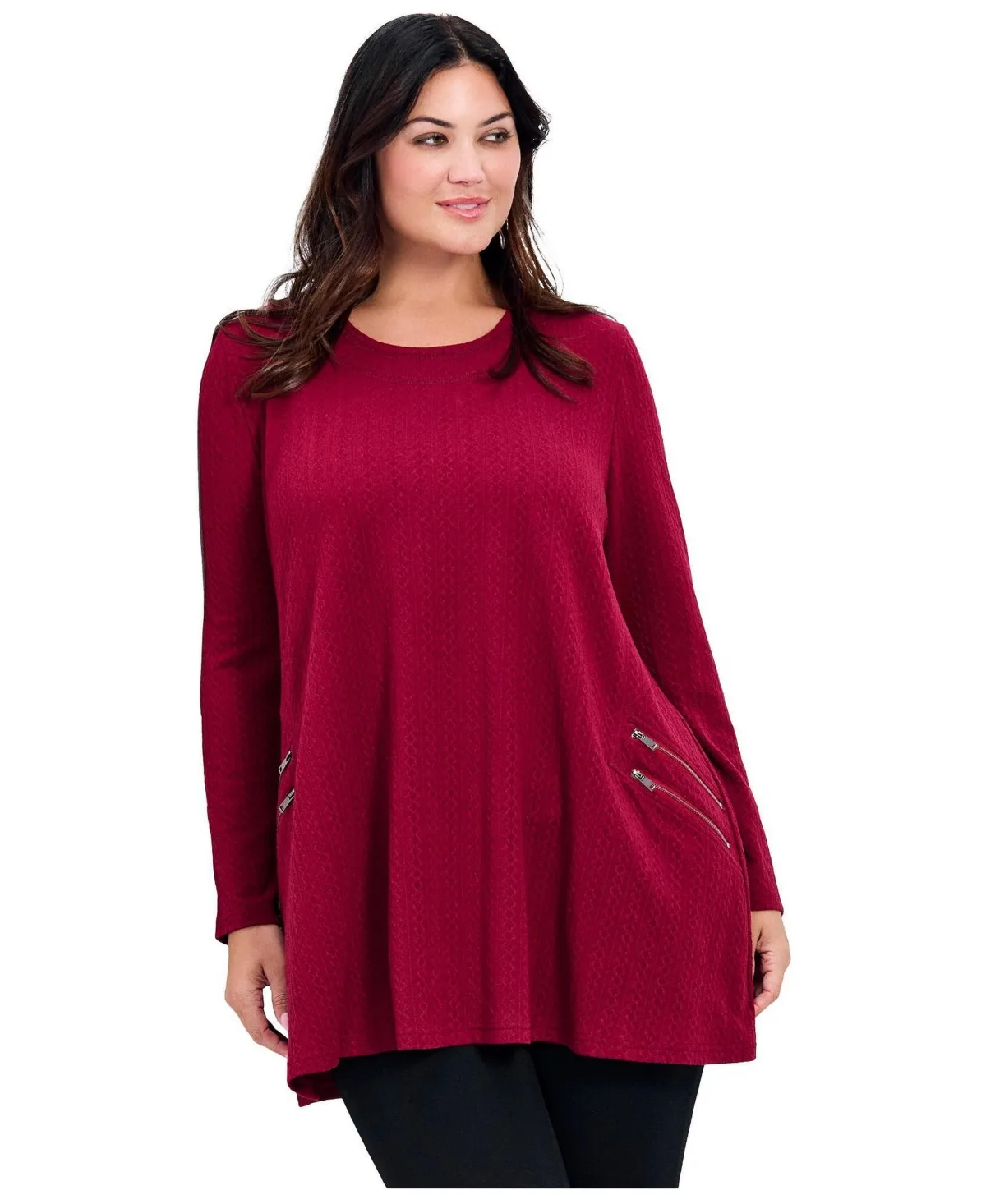 Alina Hacci Zip Detail Tunic