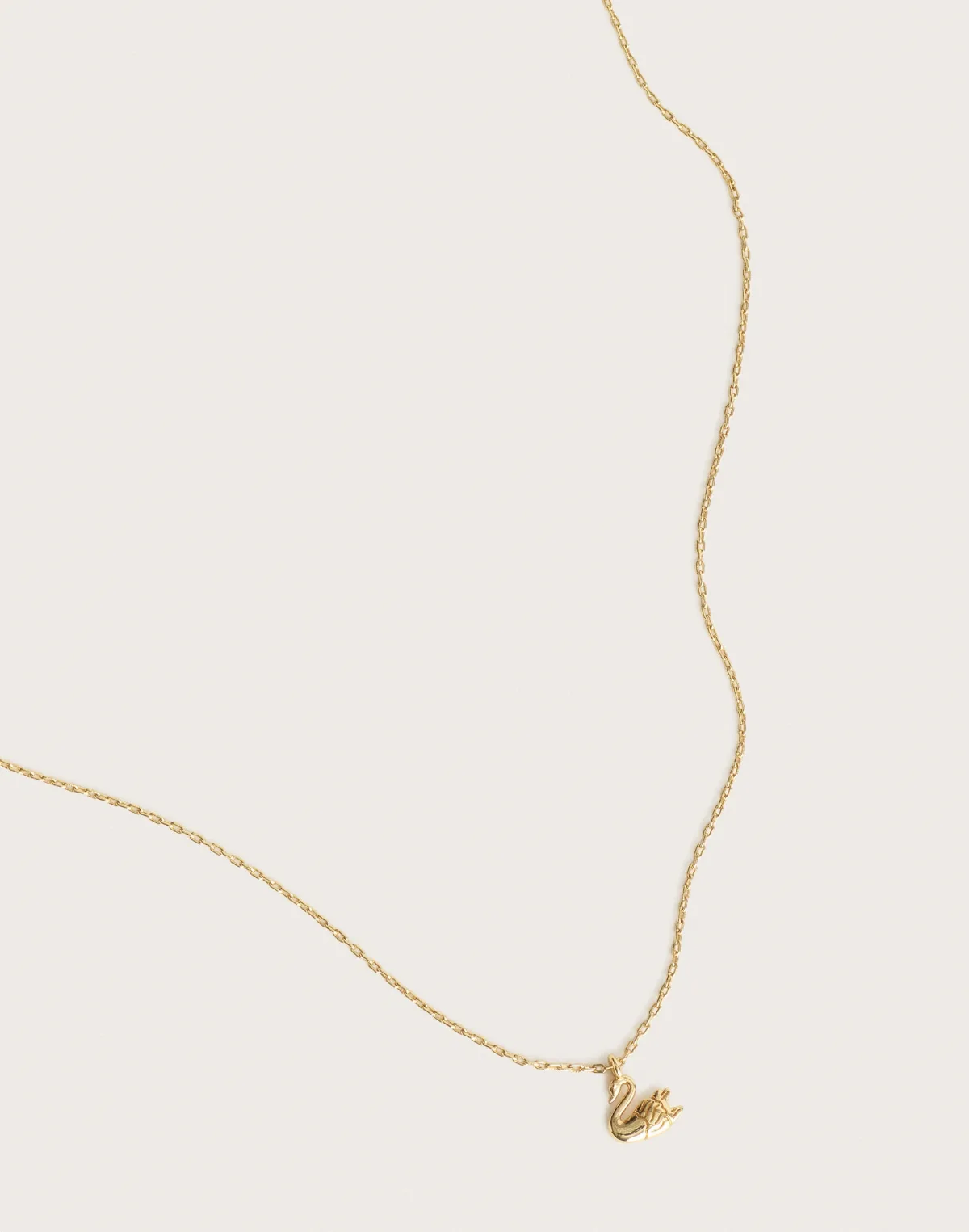 Swan Choker Chain Necklace by MW