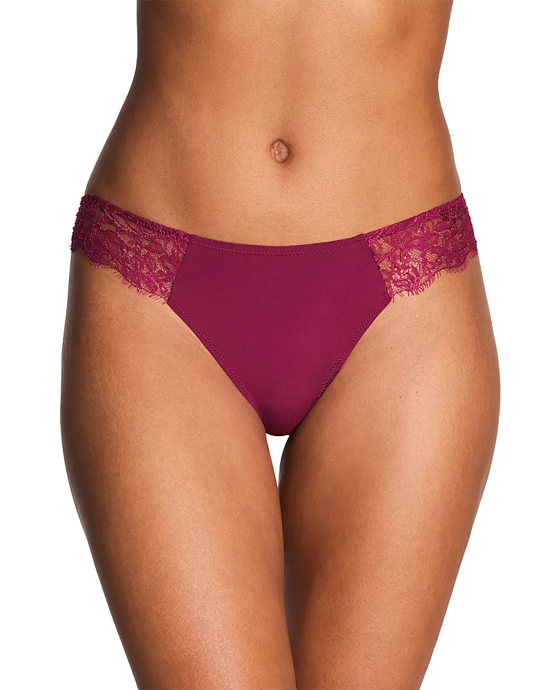 B. Temptd by Wacoal Its on Lace Trim Thong