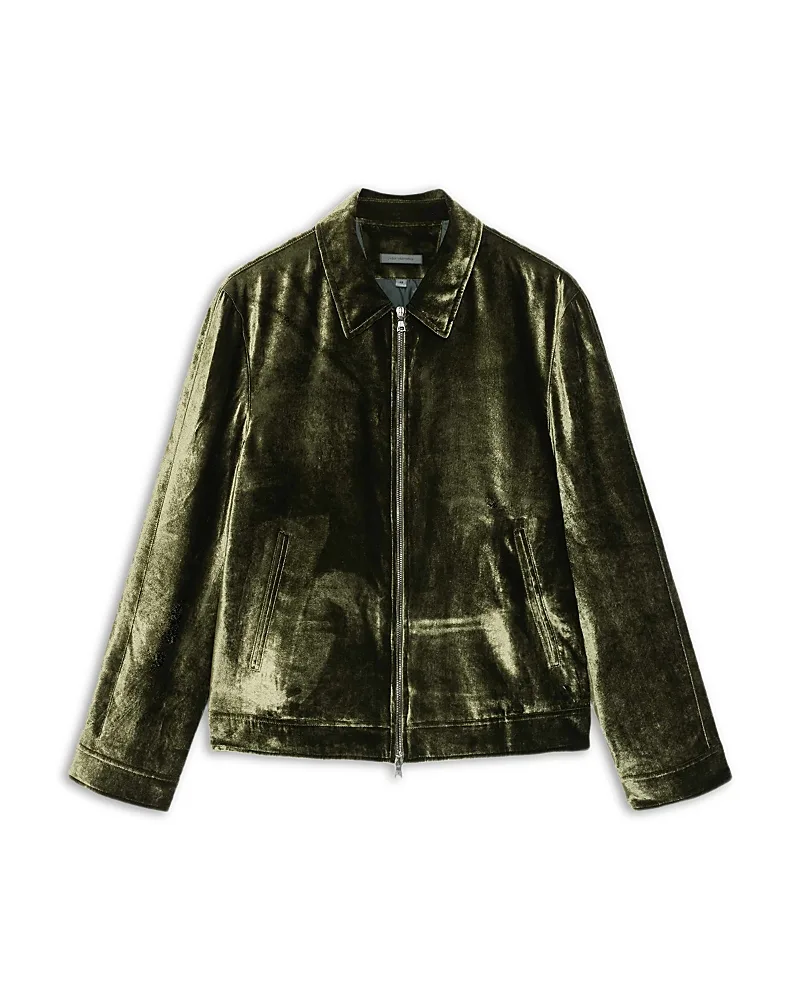 Alden Velvet Zip Jacket by John Varvatos