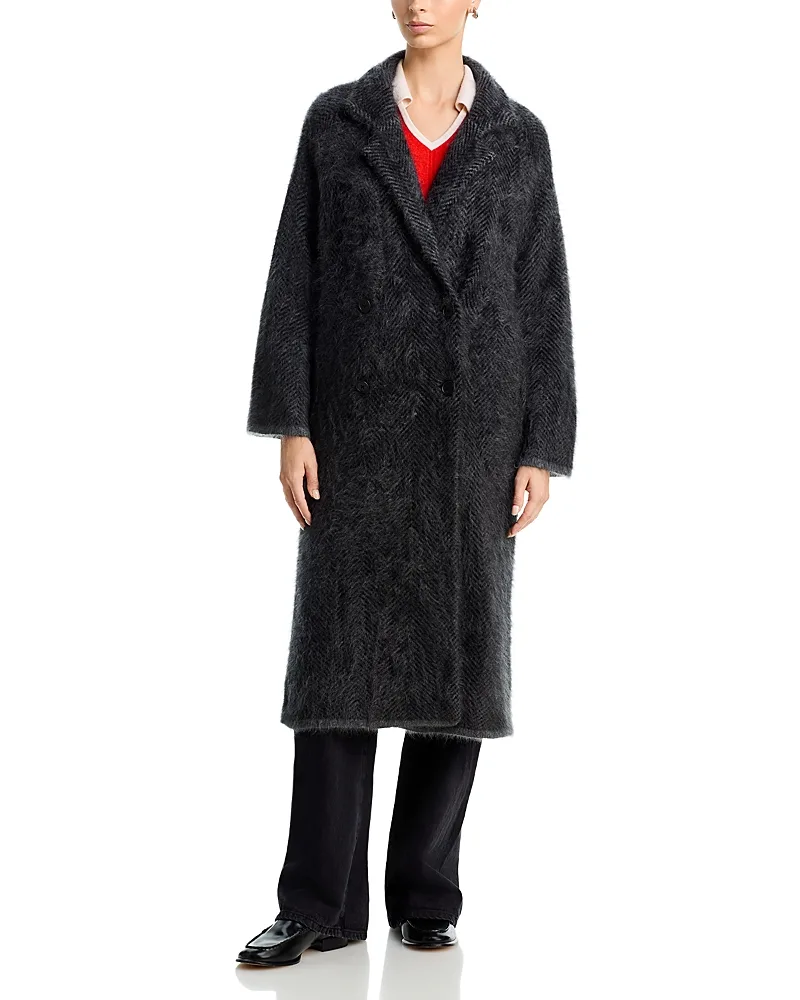 Grizzly Cashmere Double Breasted Coat by Guest In Residence
