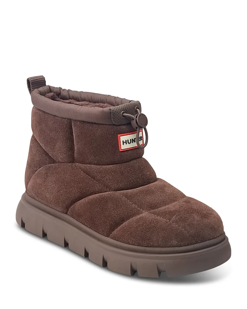 Mist Suede Water Resistant Ankle Boots by Hunter