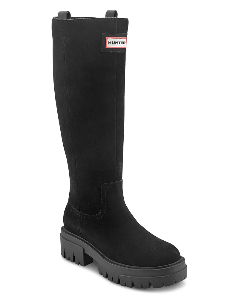 Giania Suede Knee High Boots by Hunter