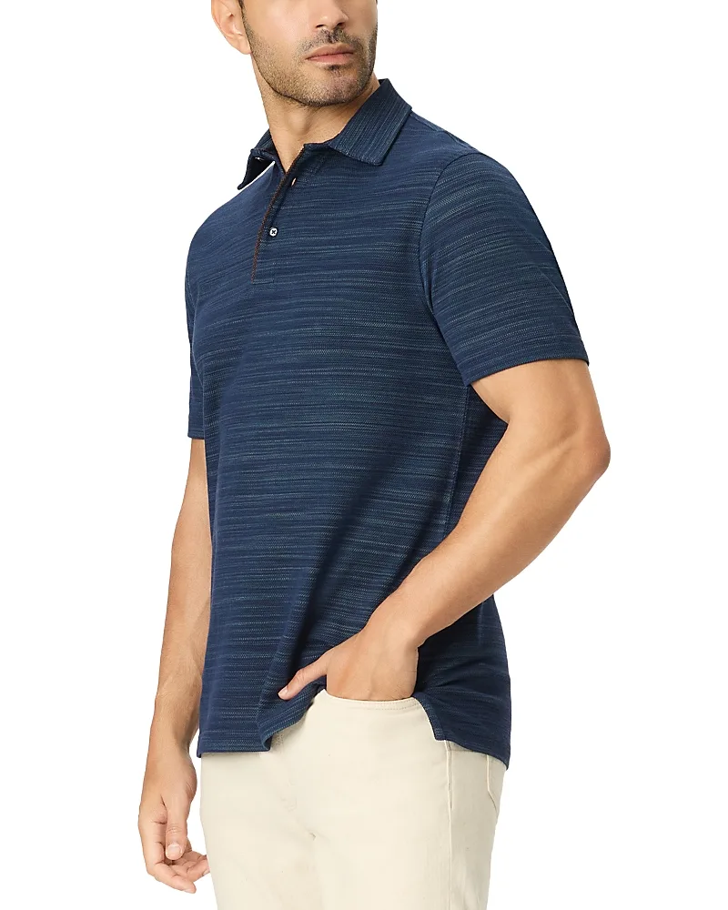 Bogner Short Sleeve Classic Fit Knit Polo by Robert Graham