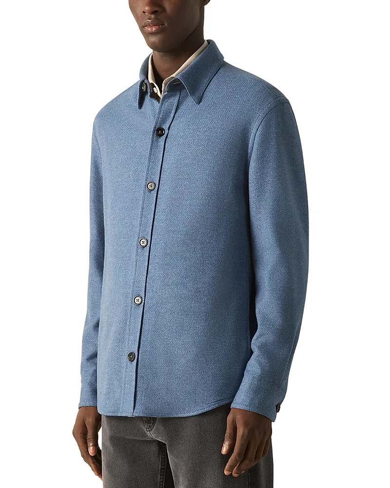 Oasi Cashmere Overshirt by Zegna