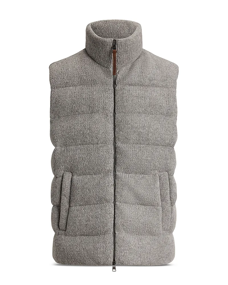 Quilted Wool Sweater Vest by Polo Ralph Lauren
