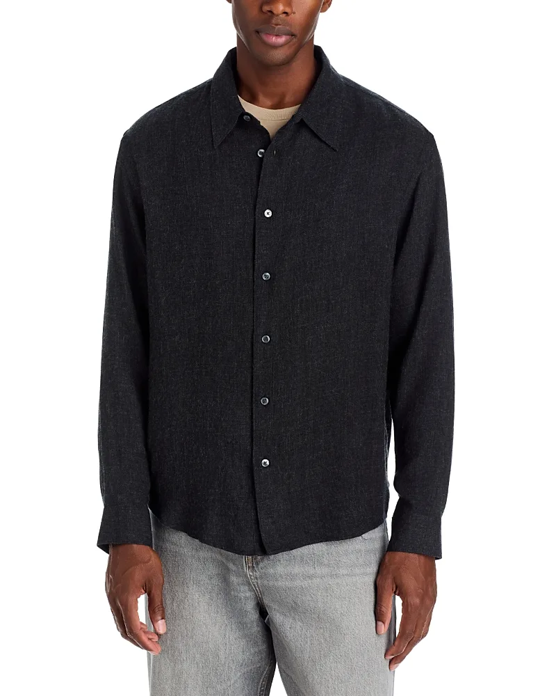 Soft Weave Point Collar Shirt by FRAME