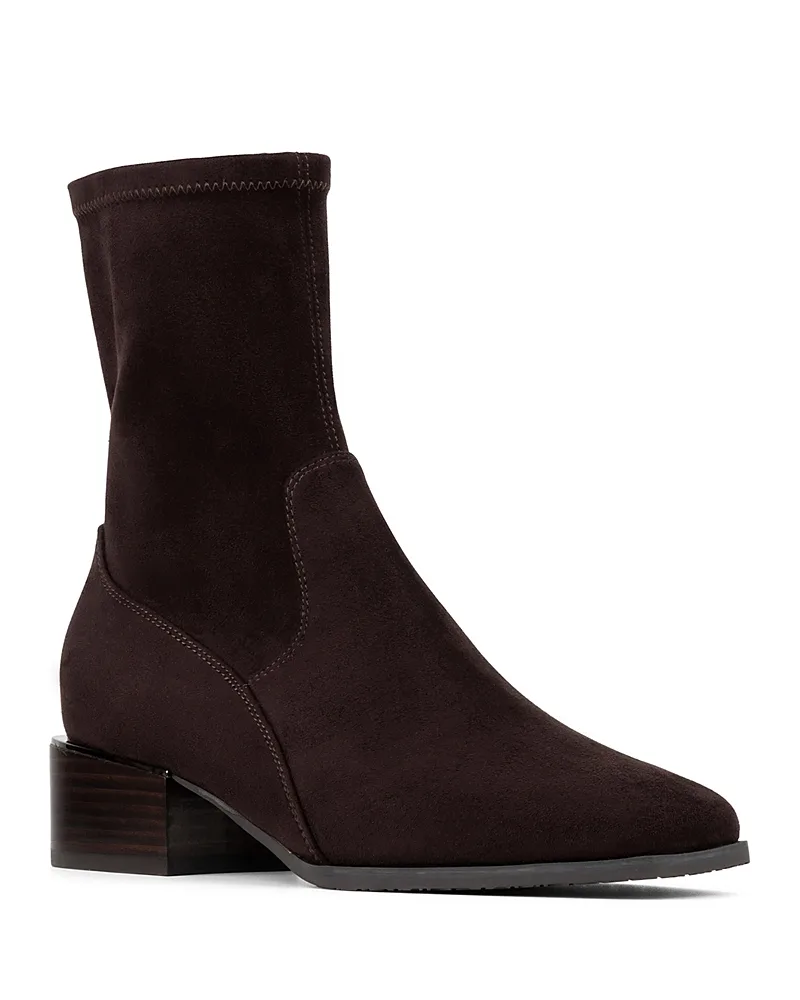 Ashera Suede Ankle Boots by Donald Pliner