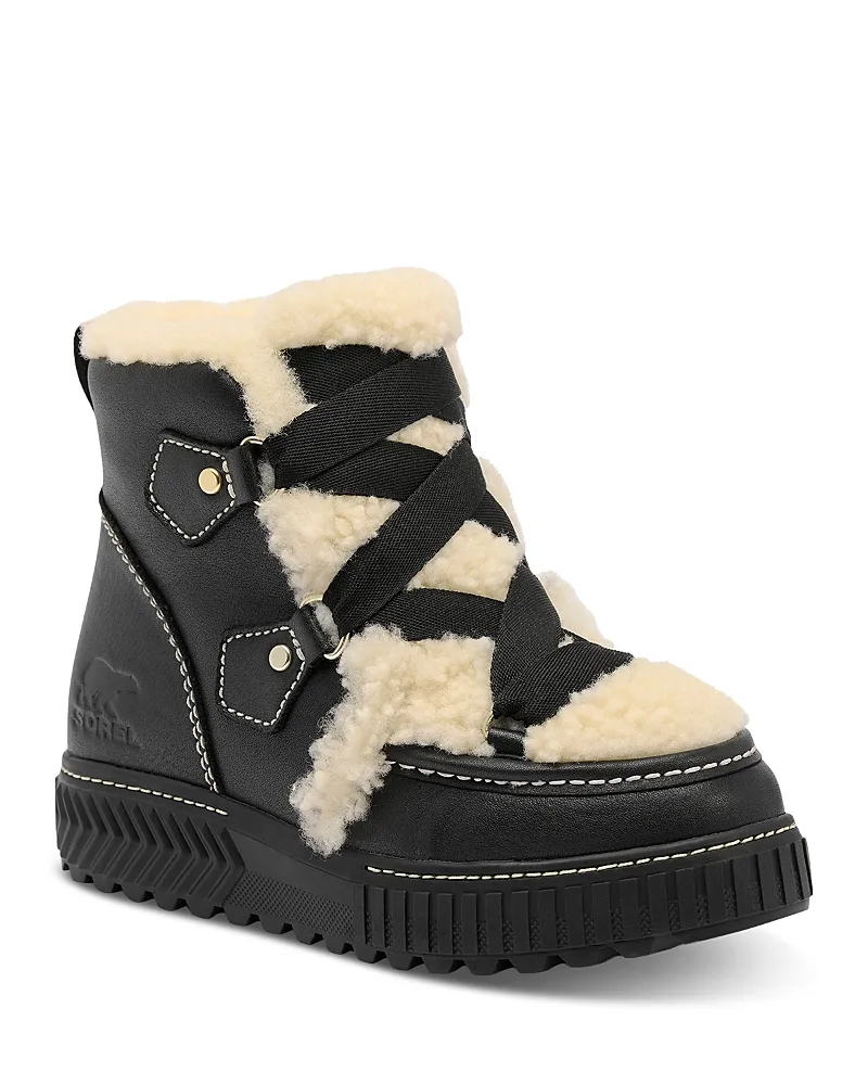 Ona Ave Alpine Shearling & Leather Snow Boots by SOREL