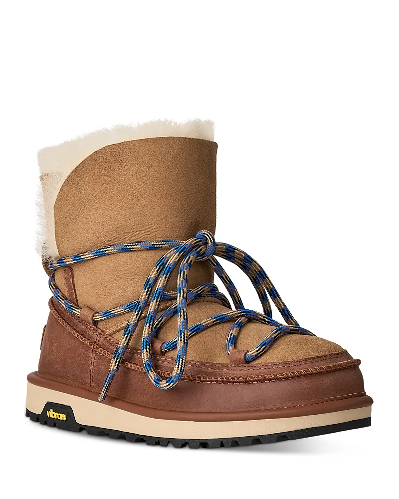 Classic Tread Sheepskin & Leather Winter Boots by UGG
