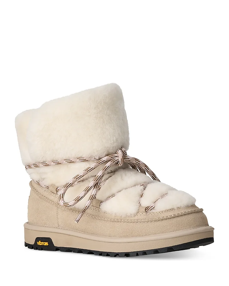 Classic Tread Sheepskin & Suede Winter Boots by UGG