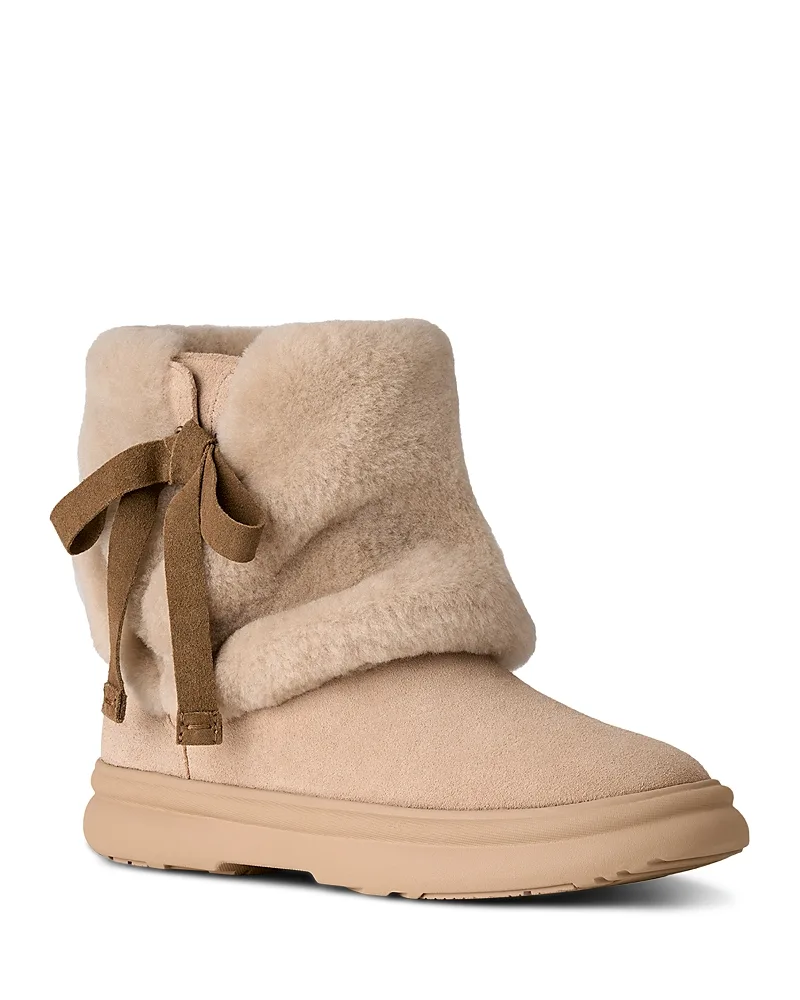Apres City Suede & Sheepskin Ankle Boots by UGG