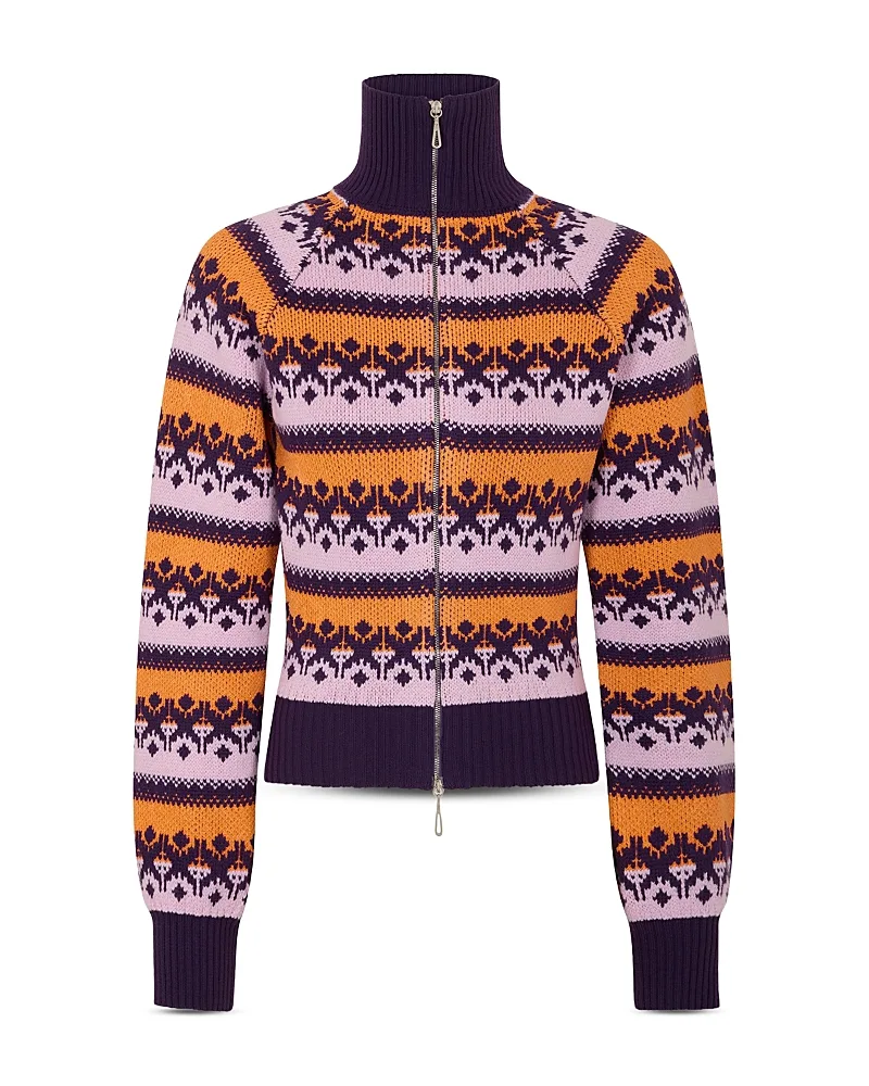 Wool Blend Zip Cardigan by Rabanne